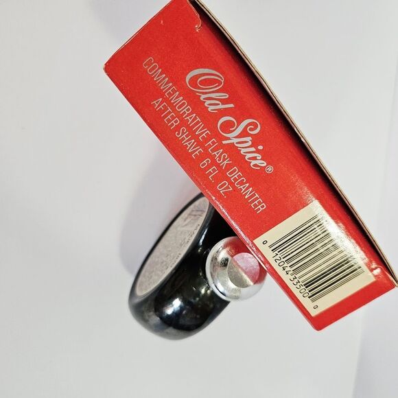 Vintage Old Spice Commemorative Flask Decanter "Magic 1870" After Shave With Box - Picture 9 of 12